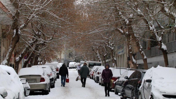 Έως τους -6 βαθμούς Κελσίου η θερμοκρασία στη Β. Ελλάδα