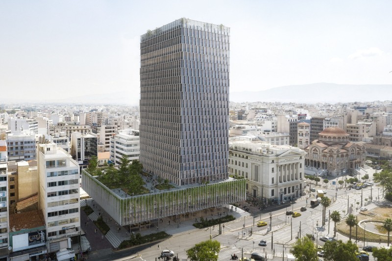 Piraeus Tower Α.Ε. - ΤΕΡΝΑ Α.Ε.: Υπογραφή σύμβασης Εργασιών Β' φάσης για τον Πύργο Πειραιά