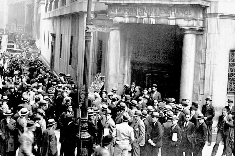 Κραχ της Wall Street: Σαν σήμερα, στις 24 Οκτωβρίου 1929, γίνεται το «Μεγάλο κραχ»