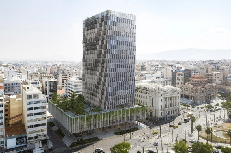 ΓΕΚ ΤΕΡΝΑ - Piraeus Tower: Έως τον Οκτώβριο του 2023 θα έχει ανοίξει ο νέος Πύργος του Πειραιά