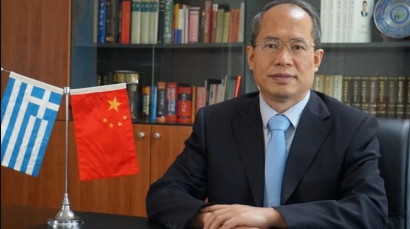 Πρέσβης Κίνας στην Αθήνα: Η κυριαρχία και η εδαφική ακεραιότητα της Ελλάδας πρέπει να γίνεται σεβαστή