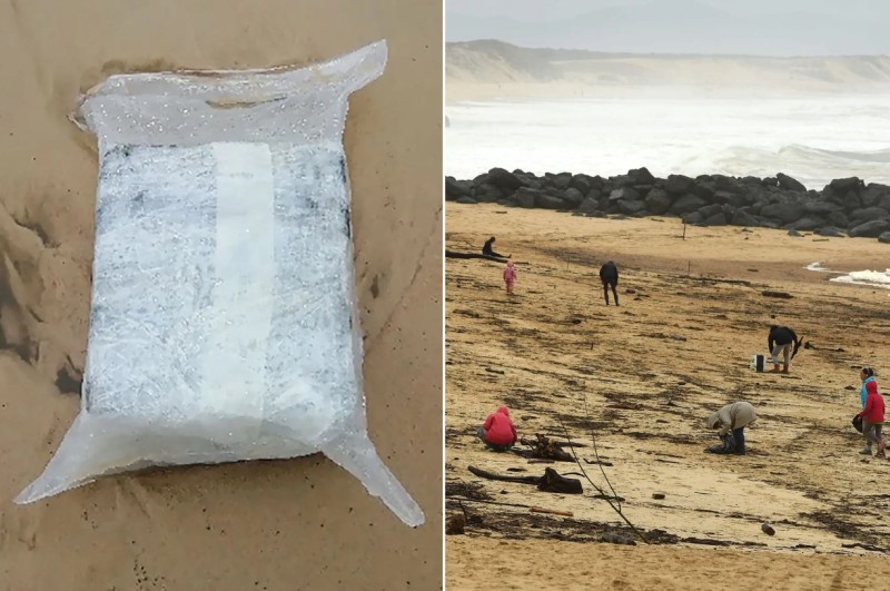 Γαλλία: Πάνω από 2 τόνοι κοκαΐνης, αξίας 150 εκατ. ευρώ, ξεβράστηκαν σε παραλίες