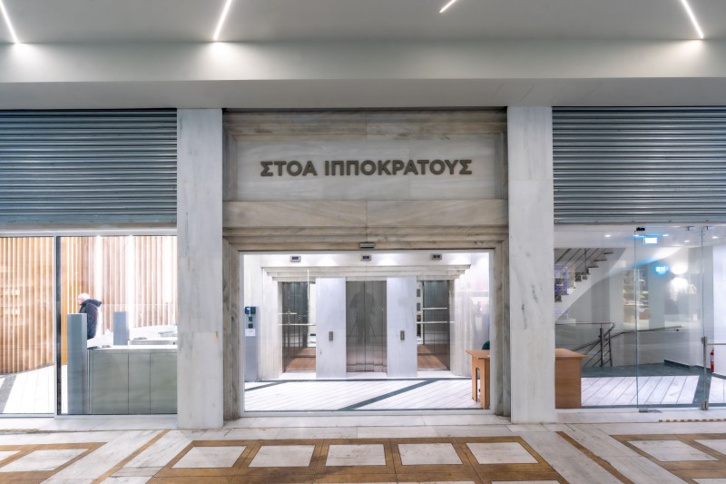 Intrakat:  Εντυπωσιακή αναδιαμόρφωση πολυώροφου κτηρίου γραφείων στο κέντρο της Αθήνας