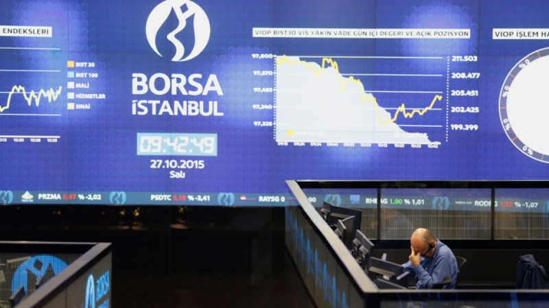 Μίνι κραχ στο χρηματιστήριο της Κωνσταντινούπολης, με το βλέμμα στον β΄ γύρο των εκλογών