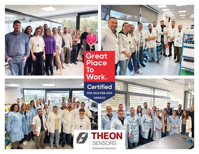 Πιστοποίηση Great Place to Work®, για 2η συνεχόμενη χρονιά,  για τη ΤΗΕΟΝ SENSORS