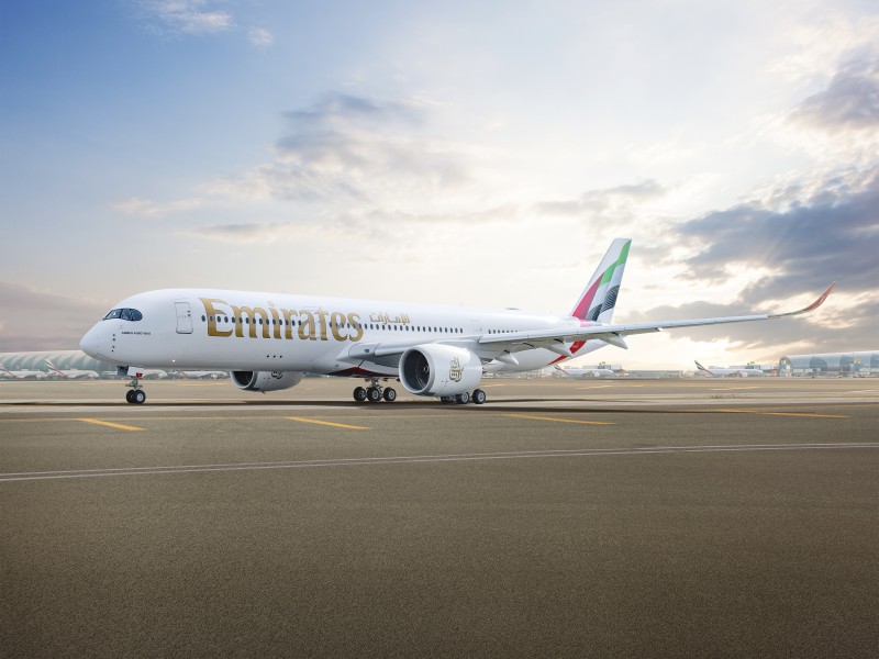 Η Emirates παρουσιάζει για πρώτη φορά το νέο αεροσκάφος A350 στη διεθνή έκθεση «Paris Air Show 2025»