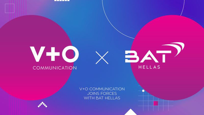 Η V+O Communication αναλαμβάνει τη στρατηγική επικοινωνίας της BAT Hellas