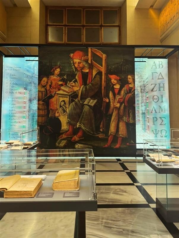 Τα ελληνικά γράμματα στη Δύση: Μια σημαντική έκθεση για την ιστορία της γλώσσας στη Βουλή